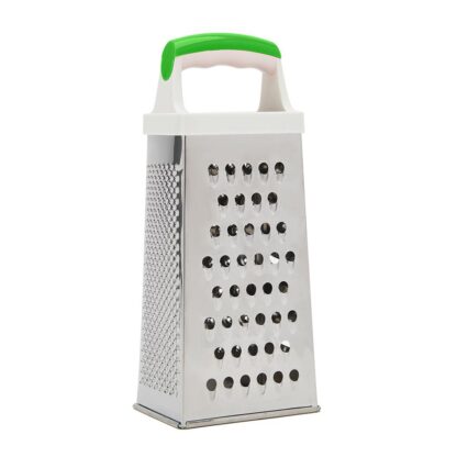 Stainless steel graters 4 sides 9x6.5x21cm - Image 3