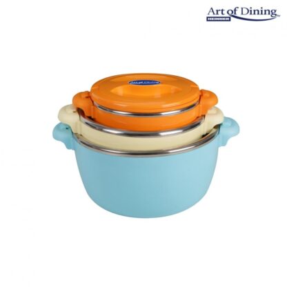 FOOD WARMER 3 PCS SET 2+4+6L,BELLY BLUE - Image 3