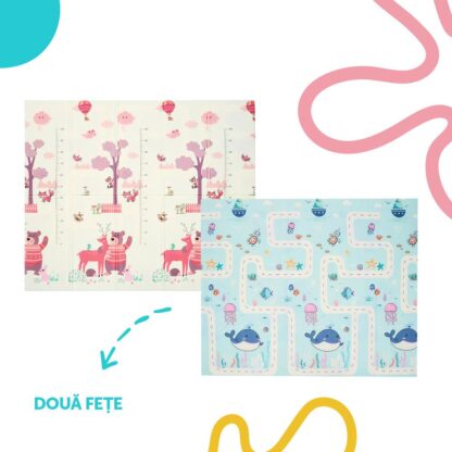 Play carpet for children, 180*200*1cm - Image 11