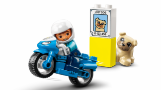 POLICE MOTORCYCLE, LEGO 10967