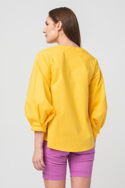 Yellow Xs Women's Casual Shirt - Image 3