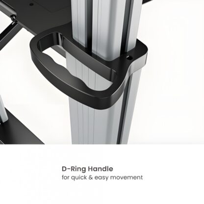 SERIOUX MOBILE TV STAND 44-610TW 60"-100" - Image 4