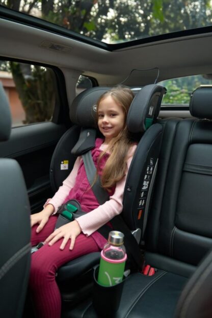 U-Grow car seat, isofix, 76-150 cm, black - Image 14