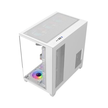 PC Case 1STPLAYER Gaming MV8 WHITE - Image 7