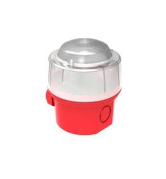 IP65 TRANSPARENT LENS FLASH SIREN