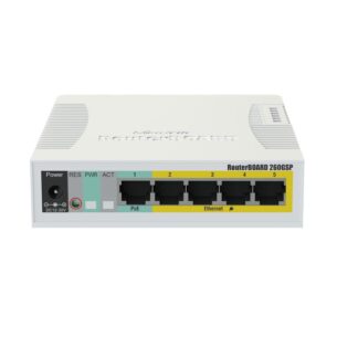 MIKROTIK SOHO SWITCH ROUTERBOARD 5XGE, 1XSFP