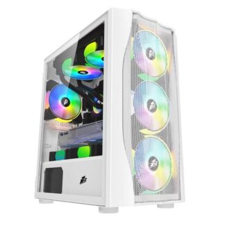 PC Case 1STPLAYER Gaming X3-M-4F1-W-WH