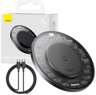 Charger WS Baseus Simple Qi 15W black