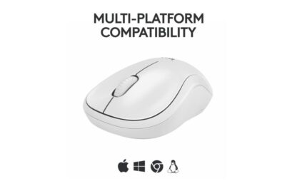 Mouse Logitech MK240 Silent Wireless white - Image 2