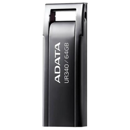 USB ADATA UR340 64GB BLACK METALLIC