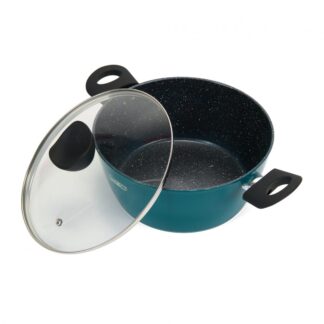 ALUMINUM PAN + lid, 22x9.5CM, 3.5L, SYVOTA