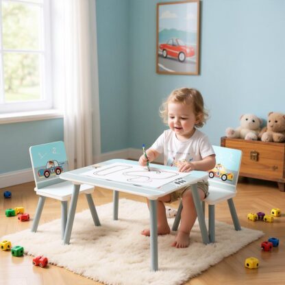 Set 2 scaune +birou Cars, U-Grow - Image 4