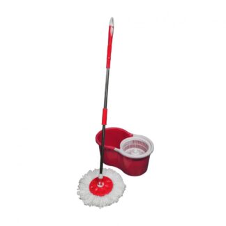 PRIMO CLEANING SET, 360 ROTARY MOP, RED