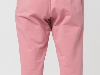 Pink-L Cotton Women's Pants