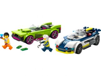 Police Car and Muscle Car Chase, 60415