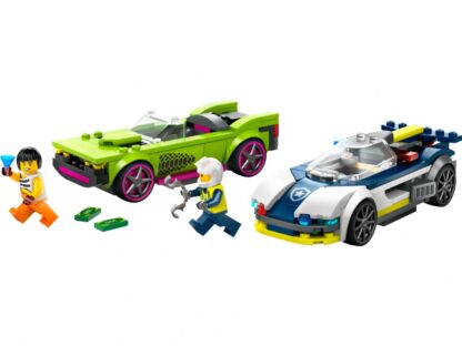 Police Car and Muscle Car Chase, 60415