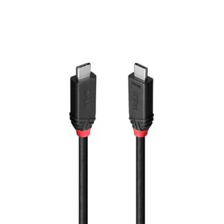 Lindy 2m Type C Male Black Line Cable