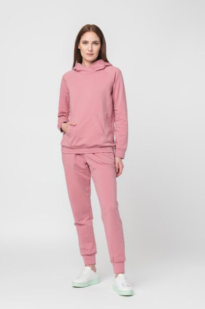 HANORAC COTON RAGLAN FEMEI PINK-M - Image 2