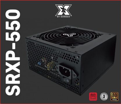 PSU PC SERIOUX 550W FAN 12CM