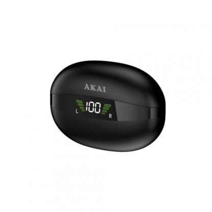 Akai BTE-J350 wireless headphones, black - Image 2