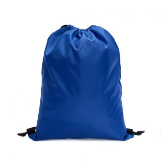 UNI BACKPACK WITH CORD 420D BLUE
