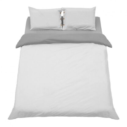 BBC DARK GRAY/LIGHT GRE DOUBLE BED SET - Image 6
