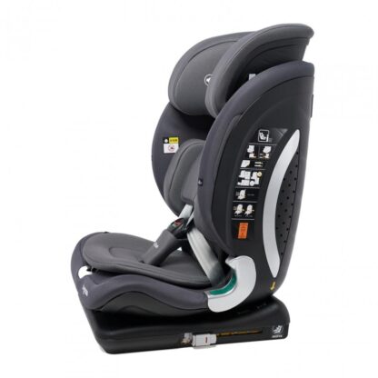 U-Grow car seat, isofix, 76-150 cm, gray - Image 4