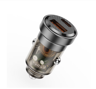 Incarcator auto Lemontti 45W, negru