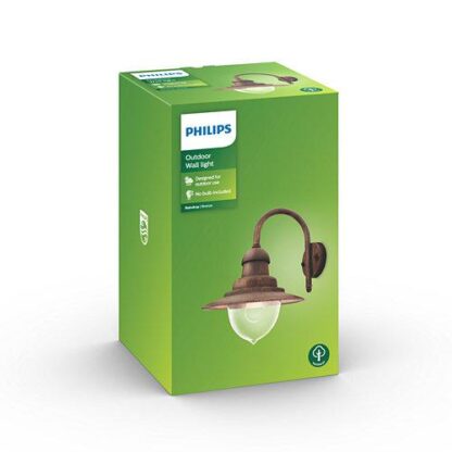 RAINDROP WALL LANTERN BRONZE 1X60W 230V - Image 2