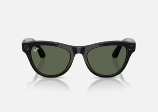 RayBan Meta Skyler M Black/Green G15