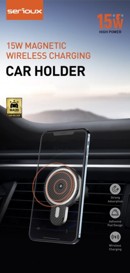 CAR SUPPORT SERIOUX WIRELESS 15W CH02W - Image 16