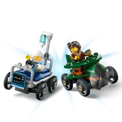 Airplane vs. Hospital Bed Race Car Pack 60459 - Image 7