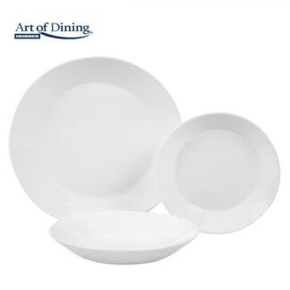 SERVICIU MASA OPAL ALB 18 PCS, ELYA