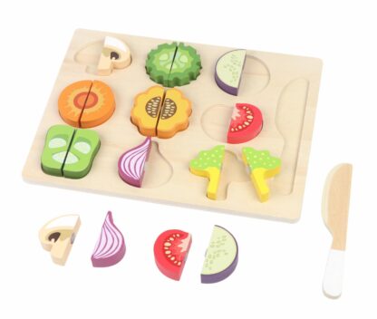 WOODEN VEGETABLE SLICING GAME - Image 2