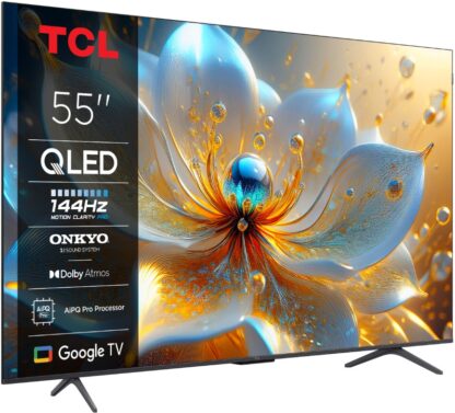 QLED TV 4K 55''(139 cm) TCL 55T8C - Image 2