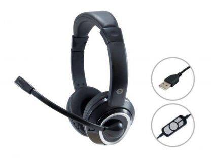 CONCEPTRONIC USB HEADSET POLONA01B - Image 3