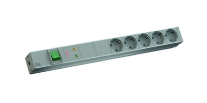 Bachmann IT PDU power strip 5x sockets 1x swit