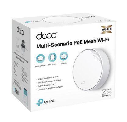 TP-LINK DECO X50-POE AX3000 MESH 2PK - Image 2