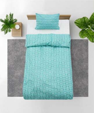 Single cotton bed set, 92 gsm, River