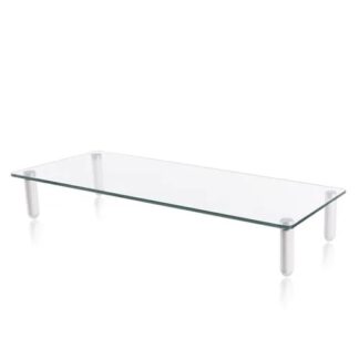 Neomounts Monitor Stand Acrylic 25kg 8cm