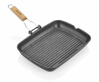 pan grill with  Handle DETAS.35x25x4.5CM