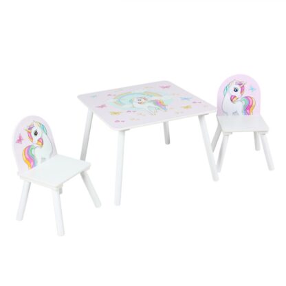Set 2 scaune +birou Unicorns, U-Grow - Image 2