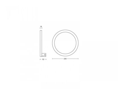 Sana Hue wall black 20W 24V - Image 3