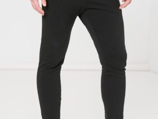 Men's Casual Cotton Pants Black-Xl