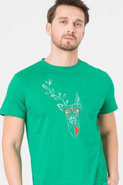 Men's K-C Green T-Shirt - Image 4