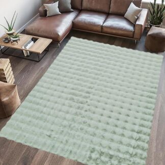 PAOPAO FUR CARPET 200X300 CM GRAY