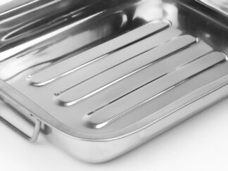 Oven Tray stainless steel 25x19x4.5 CM