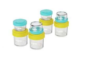 Set of 8 food storage containers