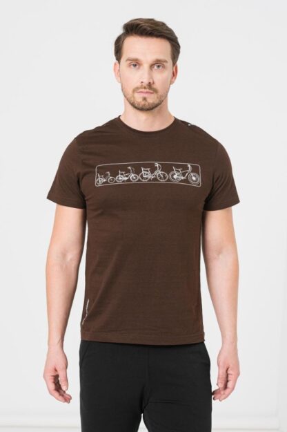 Pegas Men's Coffee-S Multibike T-Shirt - Image 4