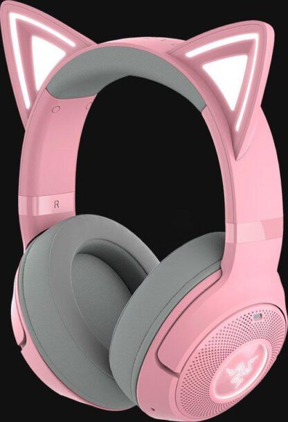 Razer Kraken Kitty V2 Quartz Edition BT headphones